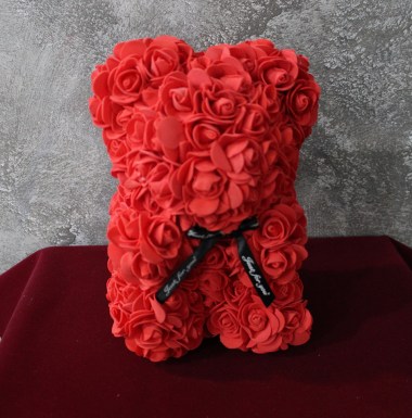 Rose Bear Red